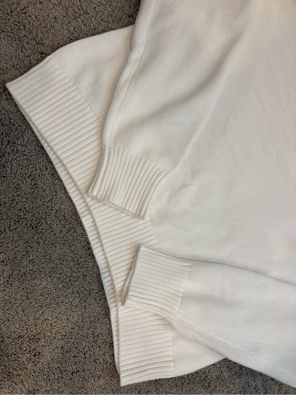 Quince Ivory Crewneck Sweater - Picture 3 of 4